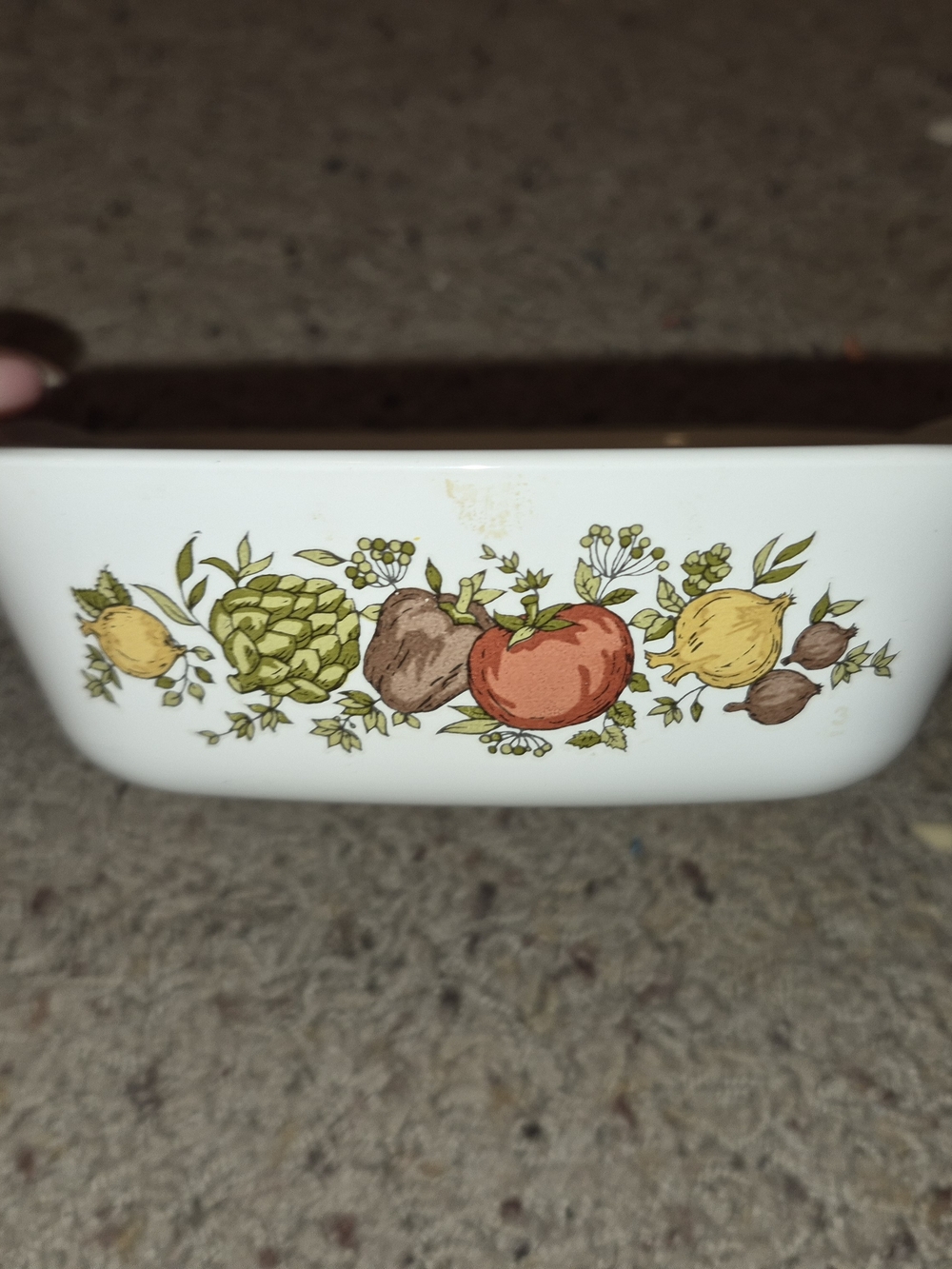 1970s Corning Ware Le Persil La Sauge Spice Of Life P-41-B